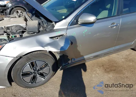 2012 Kia Optima Hybrid Ex from USA, damaged, VIN KNAGM4AD1C5036683